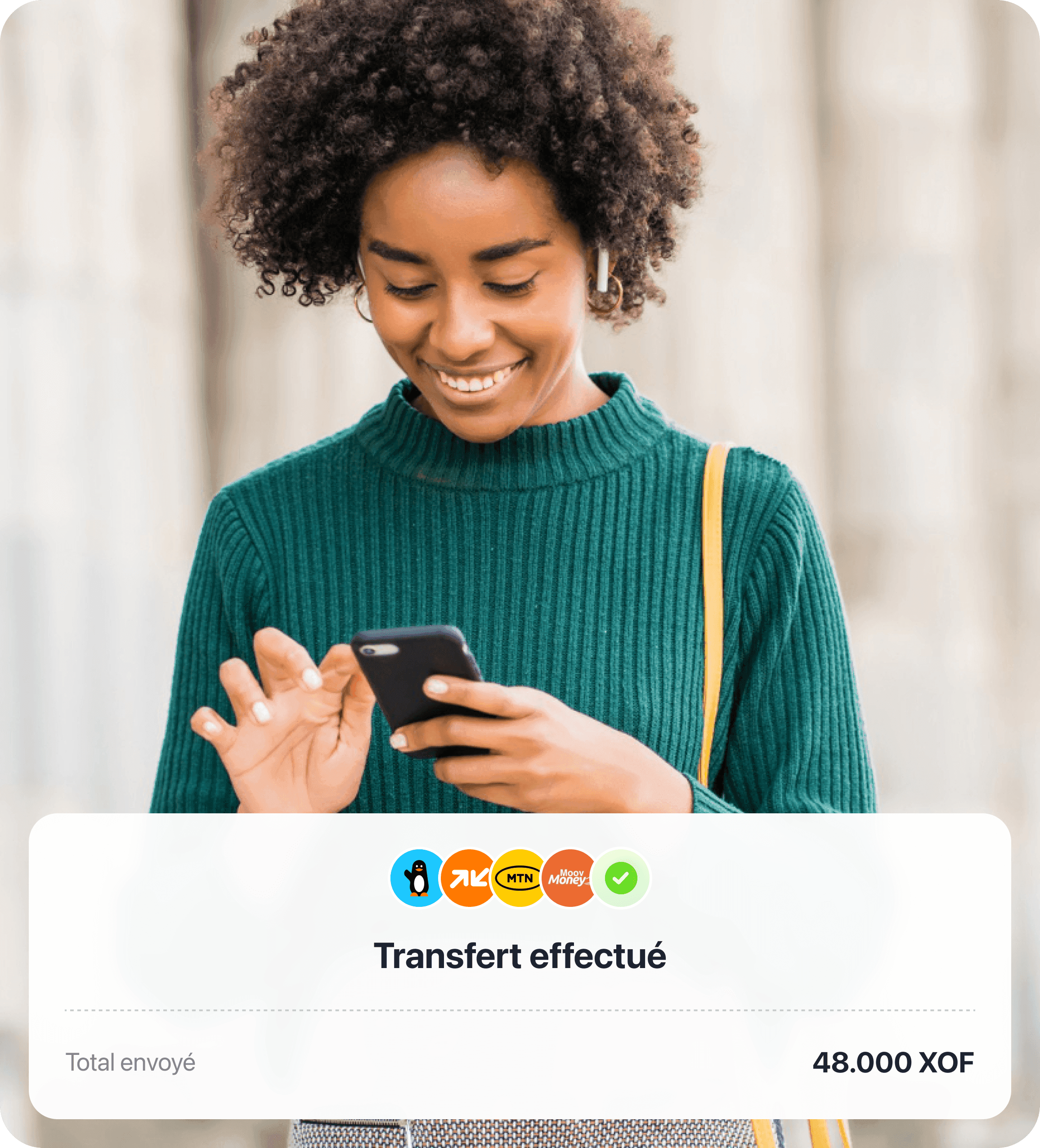 Exemple d’un transfert effectué avec NovaSend